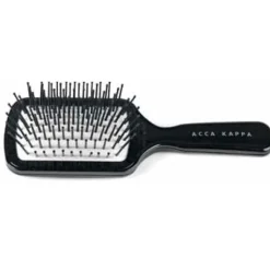 Acca Kappa Travel Paddle Brush black 6965 18 cm