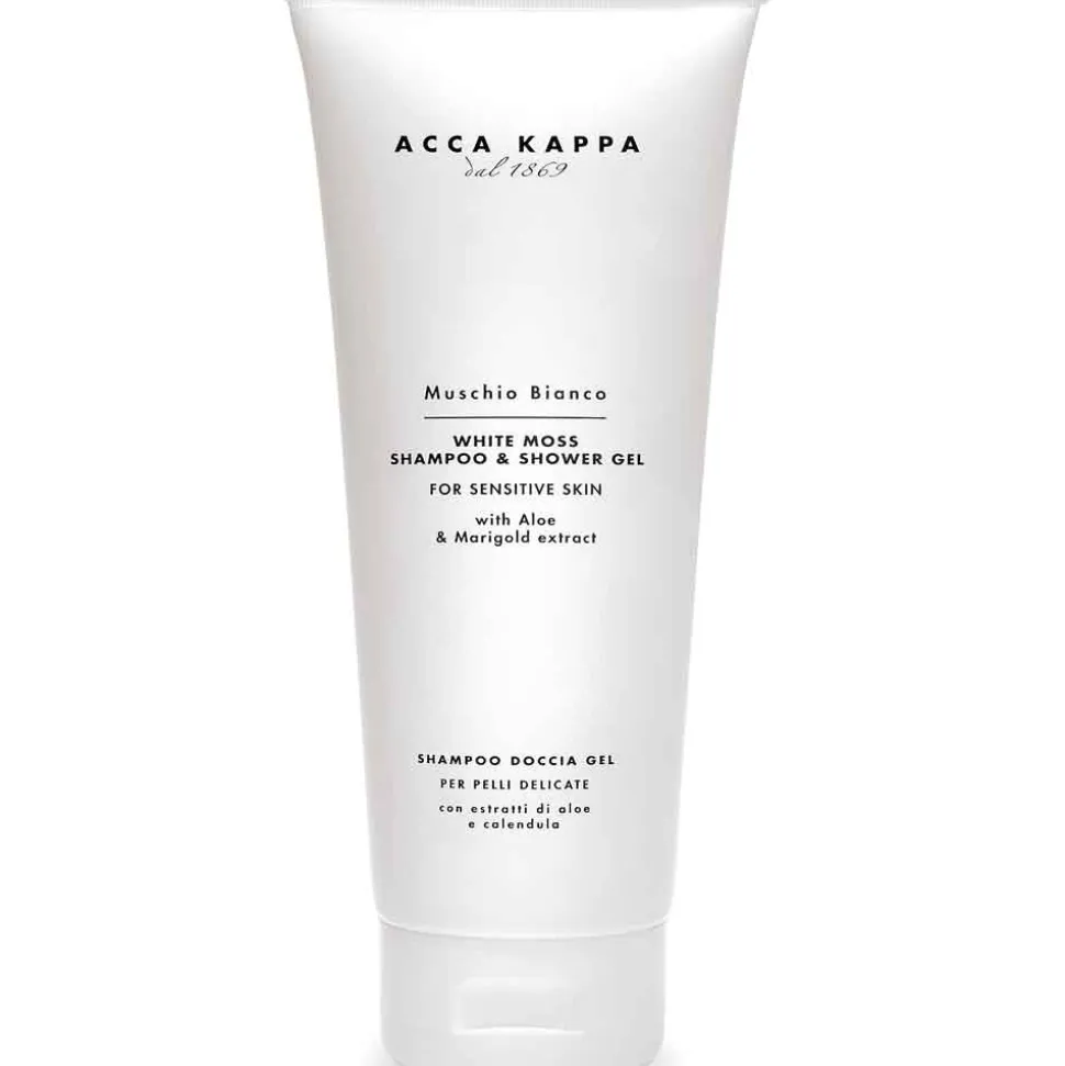 Acca Kappa White Moss Showergel & Shampoo 200 ml