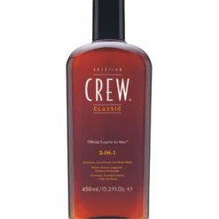 American Crew 3 in 1 Shampoo, Conditioner & Bodywash 450 ml