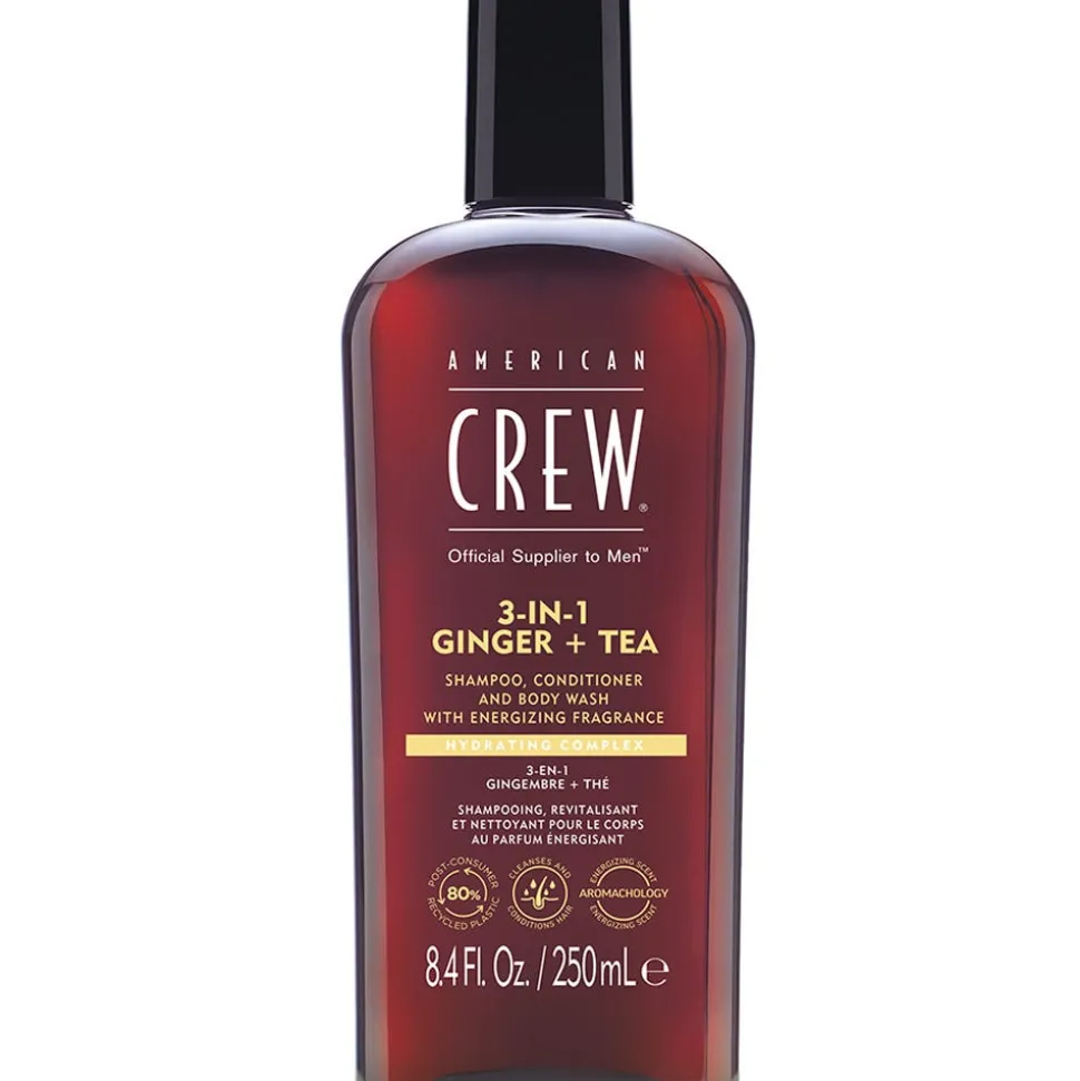 American Crew Ginger & Tea Energizing 3-in-1 Shampoo 250 ml