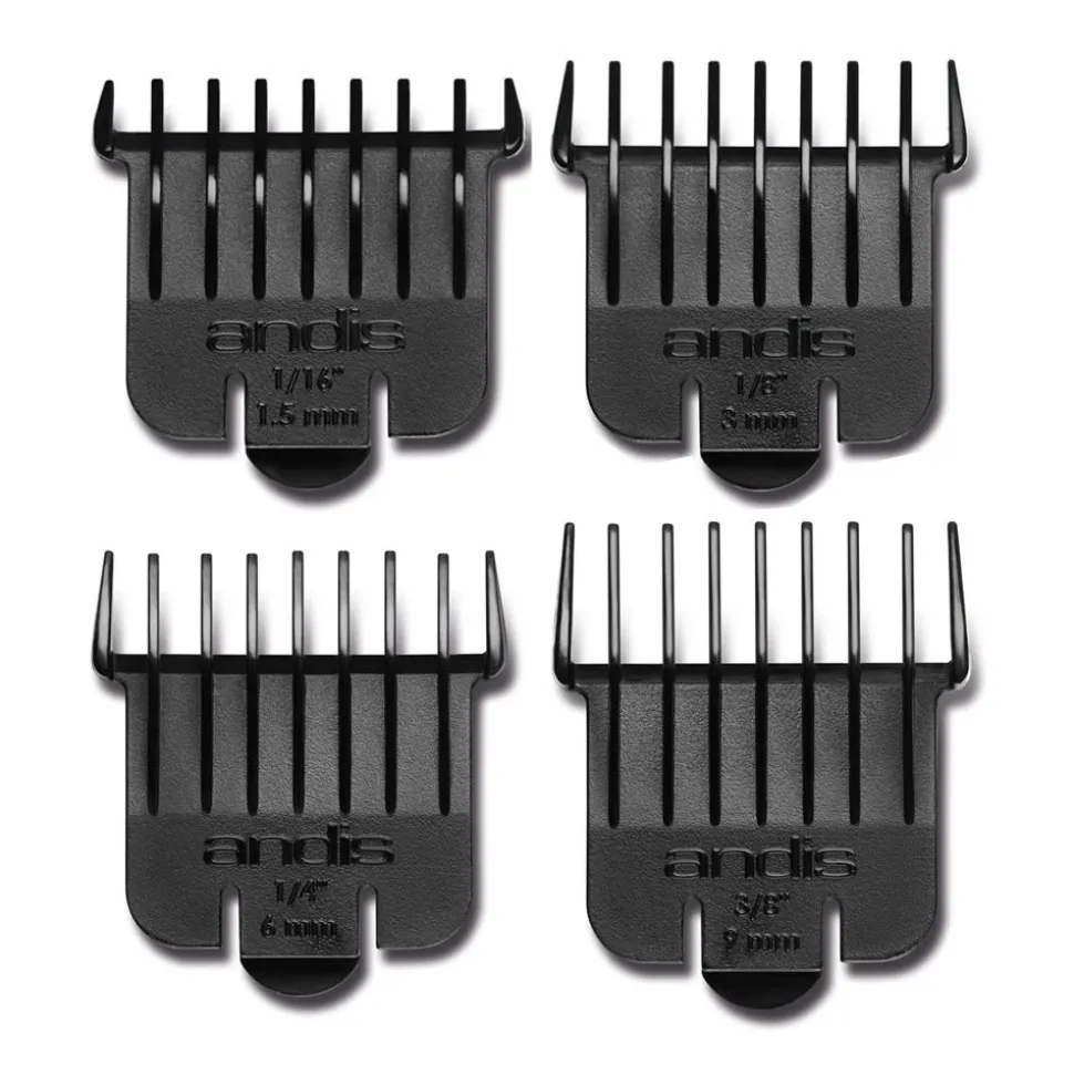 Andis Kammset T-Outliner & Super Liner (1,5/3/6/10mm)