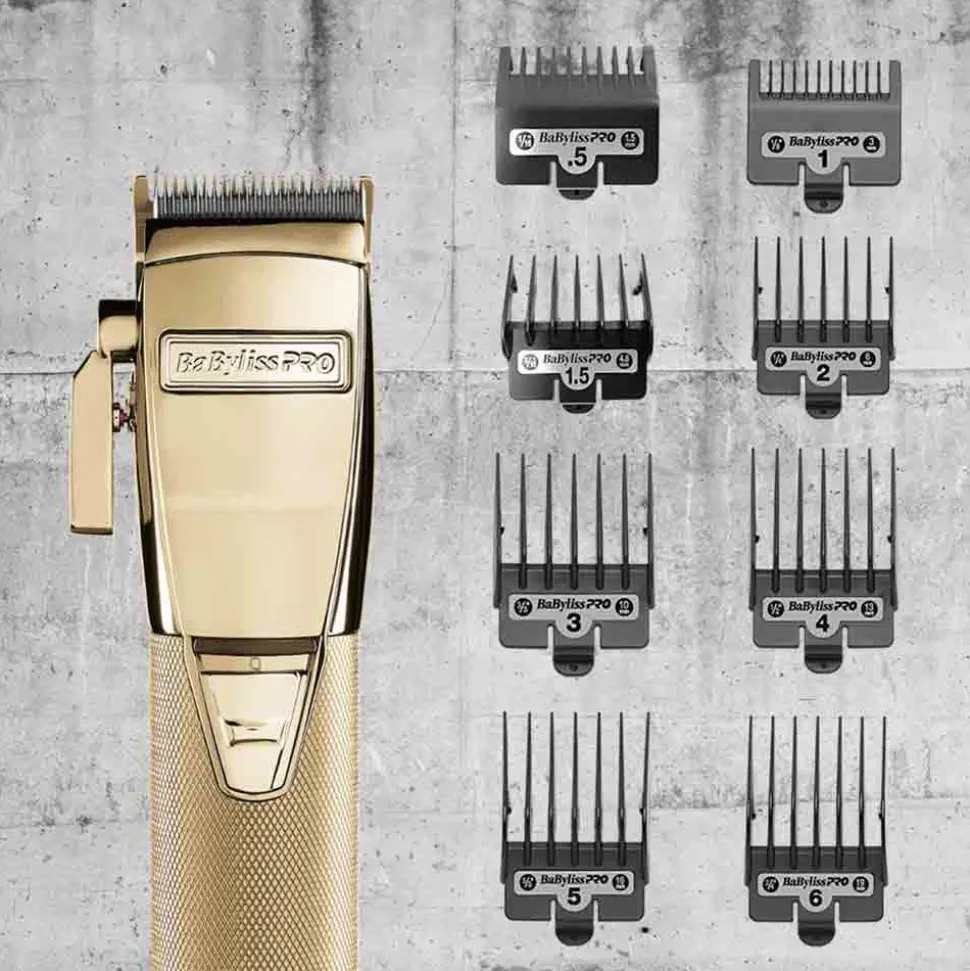 BaBylissPRO 4Artists Barber Metal Clipper Gold FX