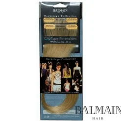 Balmain Clip Tape Extensions 25 cm Contraste Brown