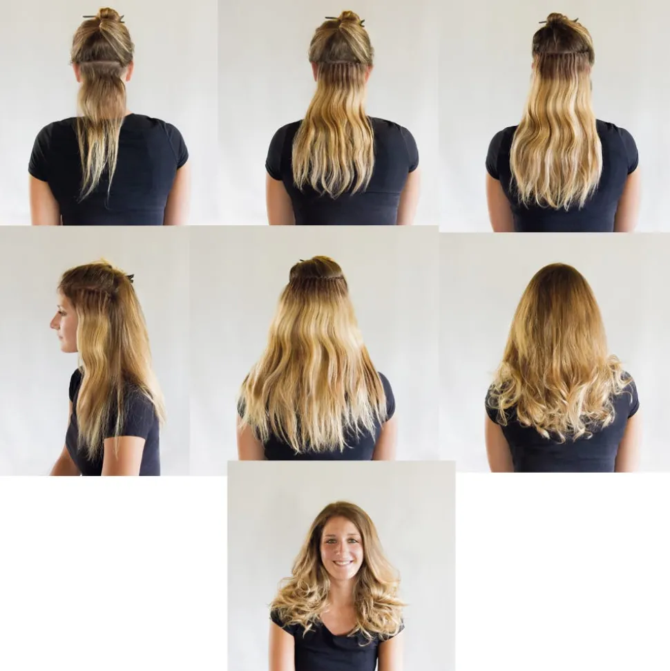 Balmain Clip-in Weft Set 40 cm Clip-In Extensions Amsterdam