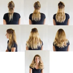 Balmain Clip-in Weft Set 40 cm Clip-In Extensions London