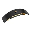 Balmain Hair Couture Cellulose Acetate Barrette Large Black