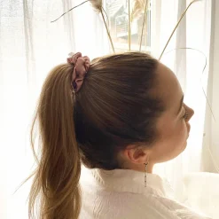 Bellody Original Seiden Scrunchie Mellow Rose