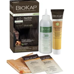BIOKAP Haarfarbe Nutricolor Delicato Rapid Naturbraun 4.0 135 ml
