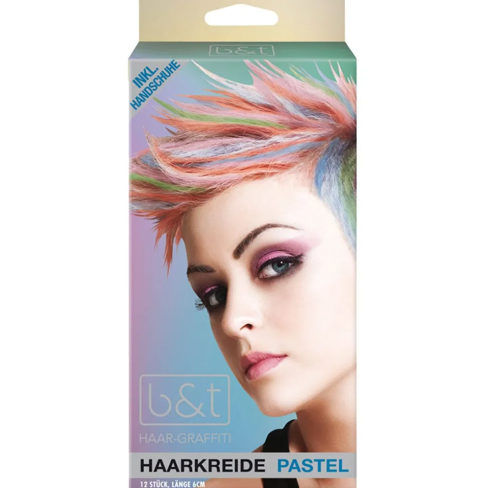 b&t Haarkreide Pastel 12er