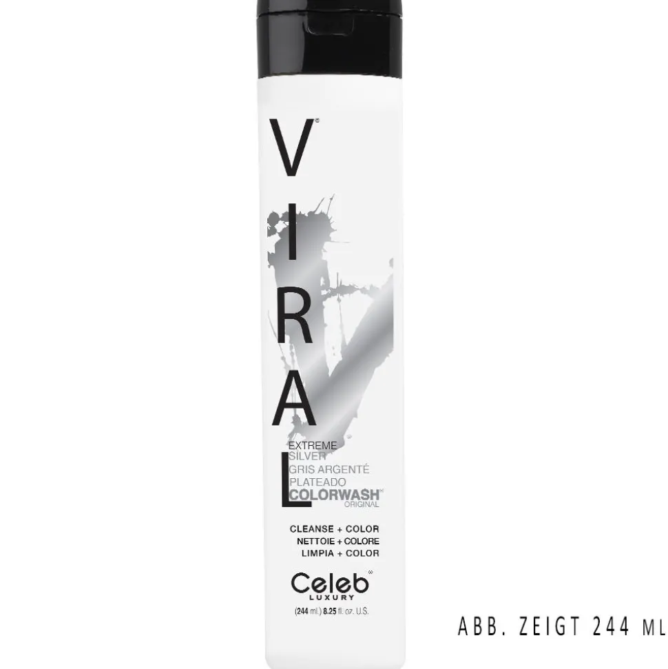 Celeb Viral Extrem Colorwash Silver 750 ml