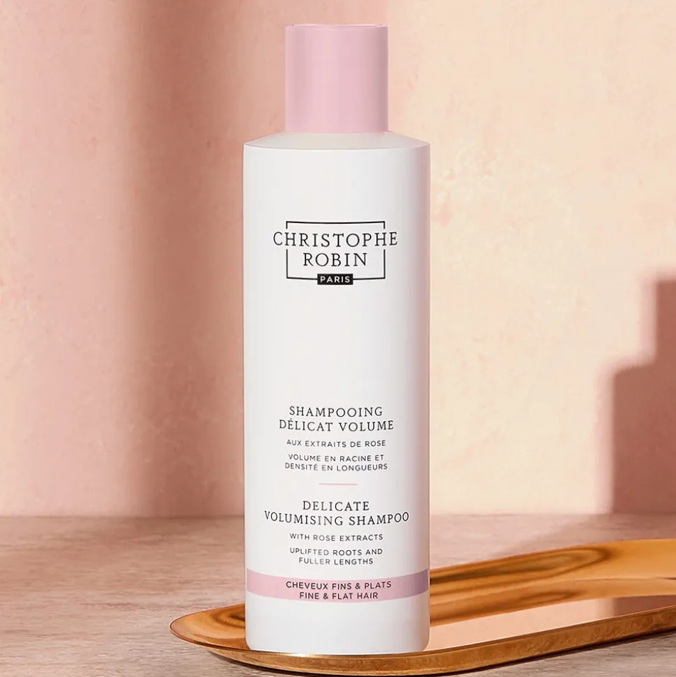 Christophe Robin Delicate Volumising Shampoo with Rose Extracts 250 ml