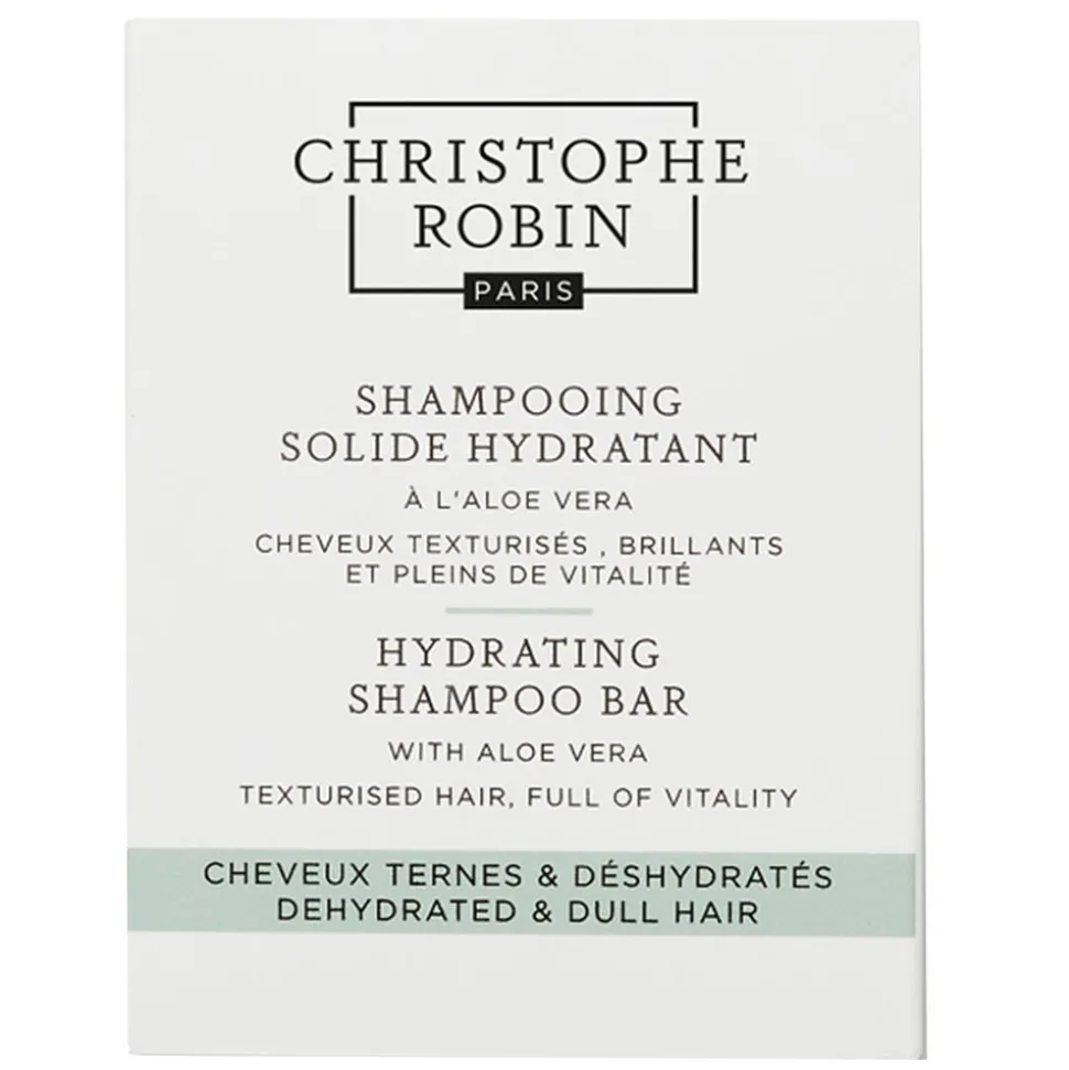 Christophe Robin Hydrating Shampoo Bar Aloe Vera 100 g
