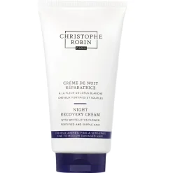 Christophe Robin Night Recovery Cream with White Lotus Flower 150 ml
