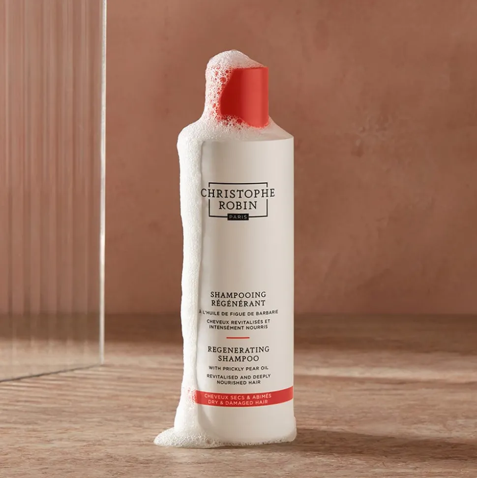 Christophe Robin Regenerating Shampoo with prickly pear oil 250 ml