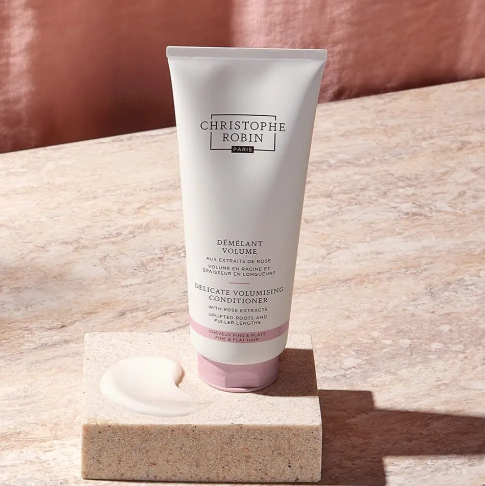 Christophe Robin Volume Cleansing Volumising Conditioner with Rose Extracts 200 ml