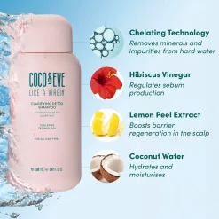 Coco & Eve Like a Virgin Clarifying Detox Shampoo 280 ml