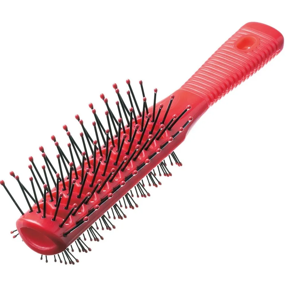 Comair Tunnelventbürste doppelseitig rubinrot