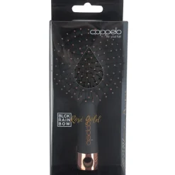 coppelo Black Rainbow Brush Rose Gold Small