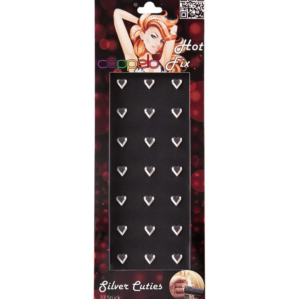 coppelo Hot Fix Haarschmuck Silver Cuties