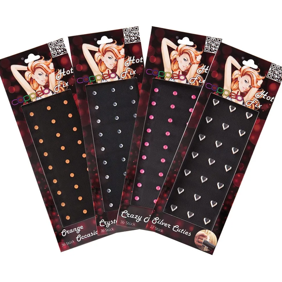 coppelo Hot Fix Haarschmuck Silver Cuties