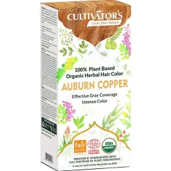 Cultivators Herbal Hair Color Auburn Copper 100 g