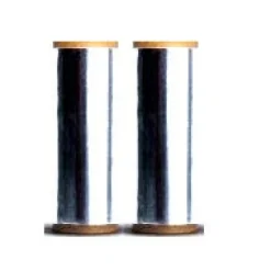 Efalock Alufolie 2 Rollen 50 m lang 120 mm breit silber