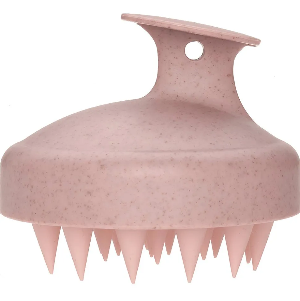 Efalock Greentools Kopfmassagebürste Rosegreen