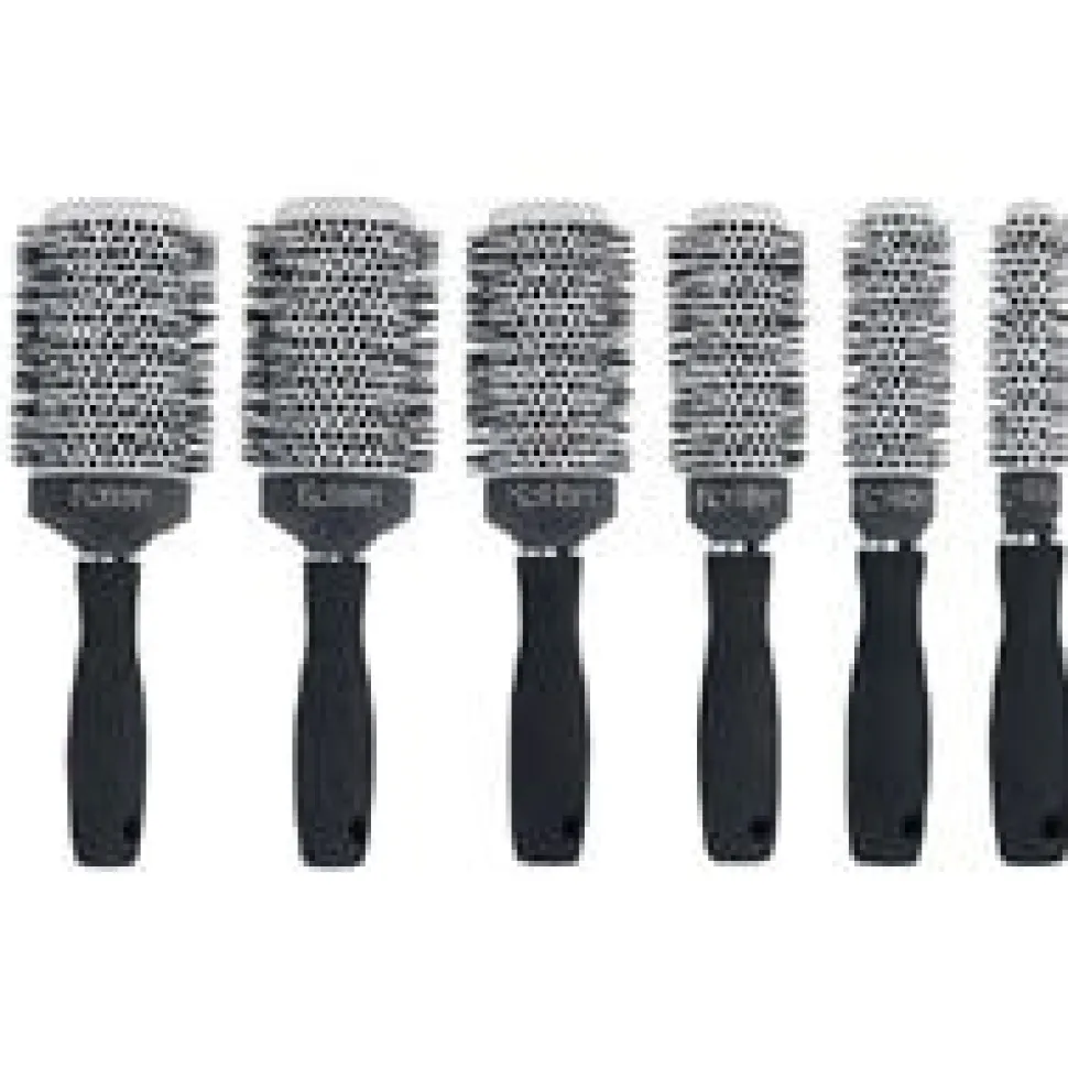 Efalock Kolibri Softgriff-Bürste 18 / 30 mm