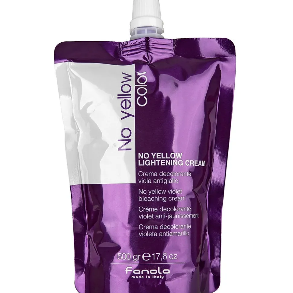 Fanola No Yellow Color Lightening Cream, 500 g Bleaching Cream