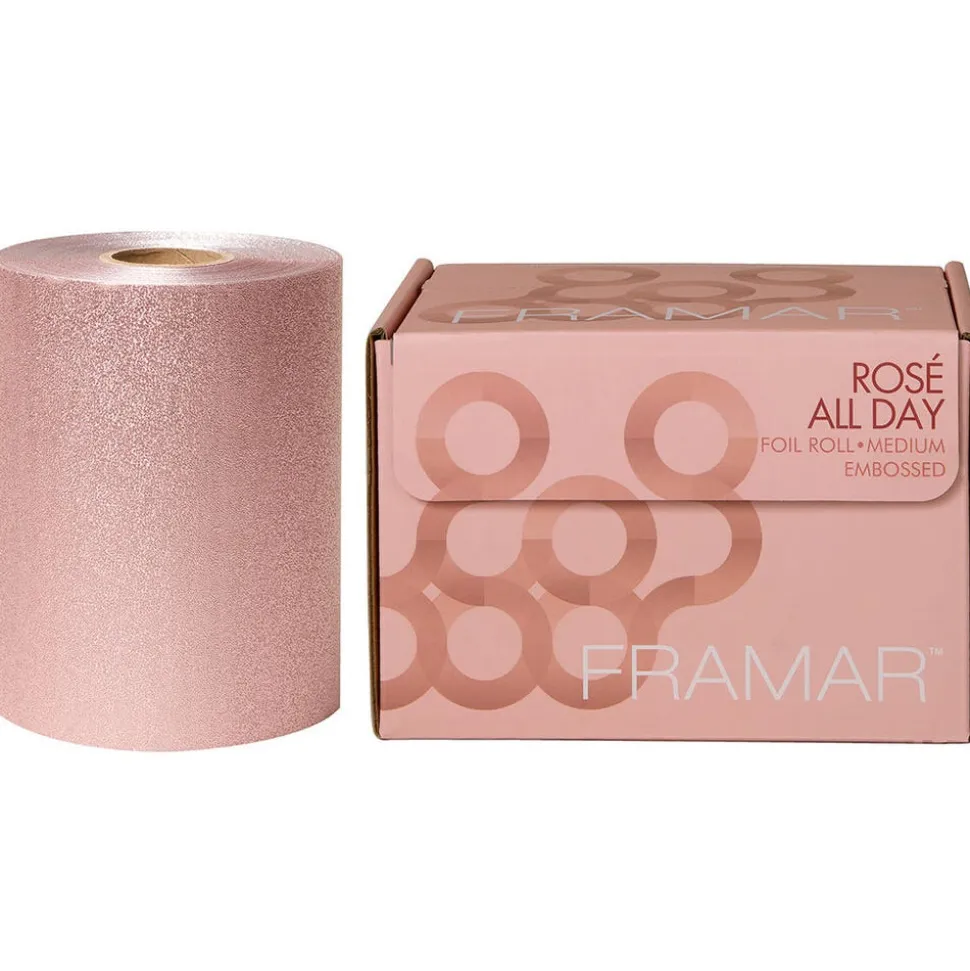 Framar Embossed Roll Rose All Day 97m