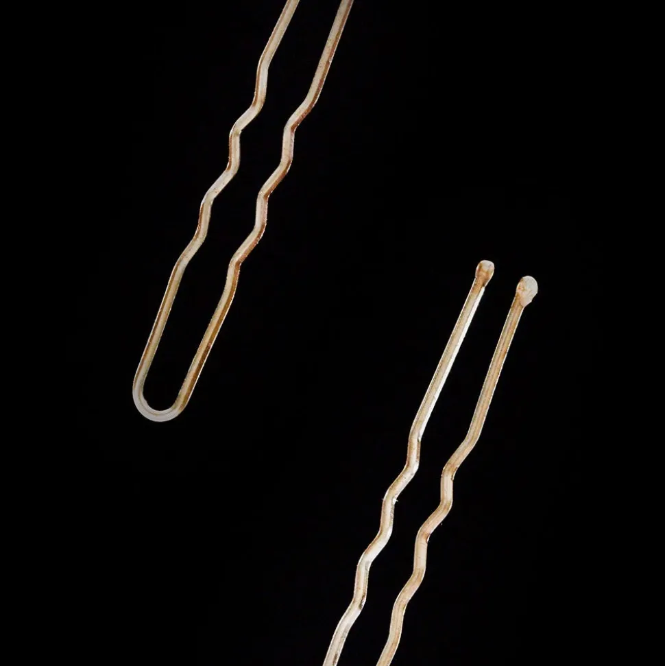 Fromm Essentials Haarklemmen Braun 1.75 Inch 750 Stück