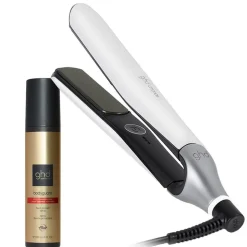 ghd chronos weiß & bodyguard coloriertes Haar Hitzeschutz Pflegeduo
