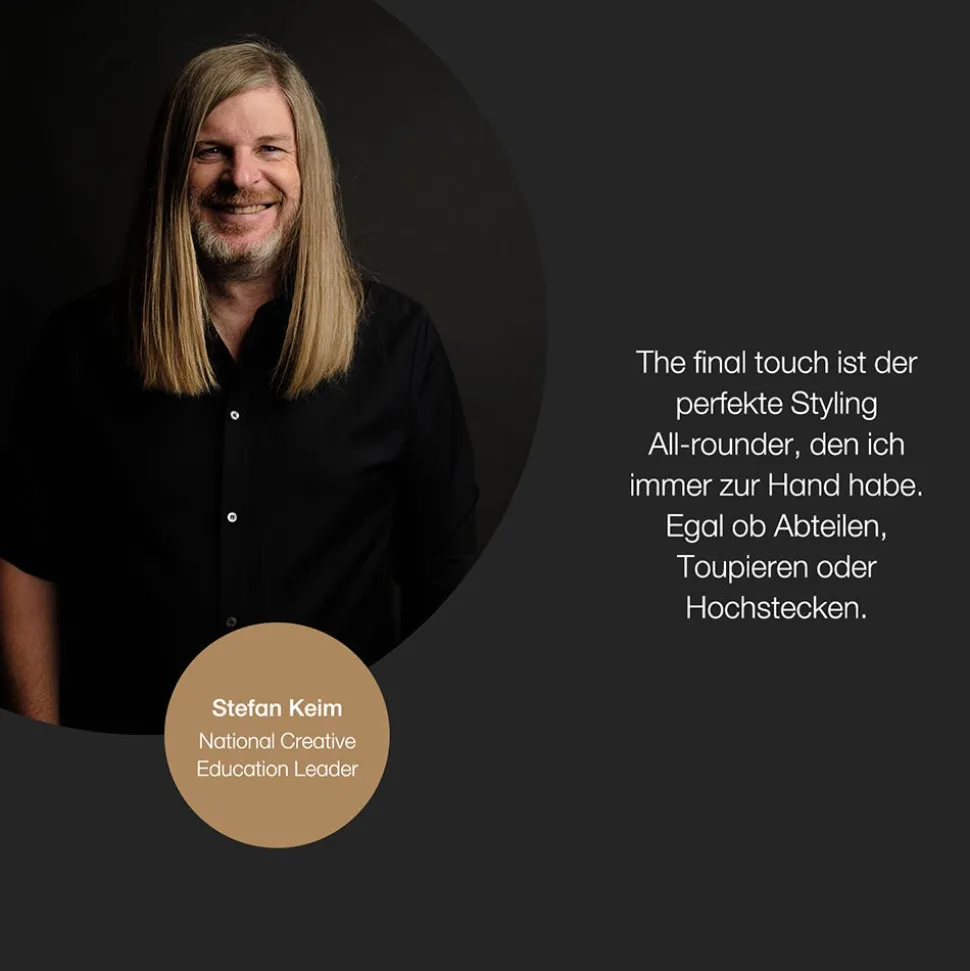 ghd the final touch Bürste