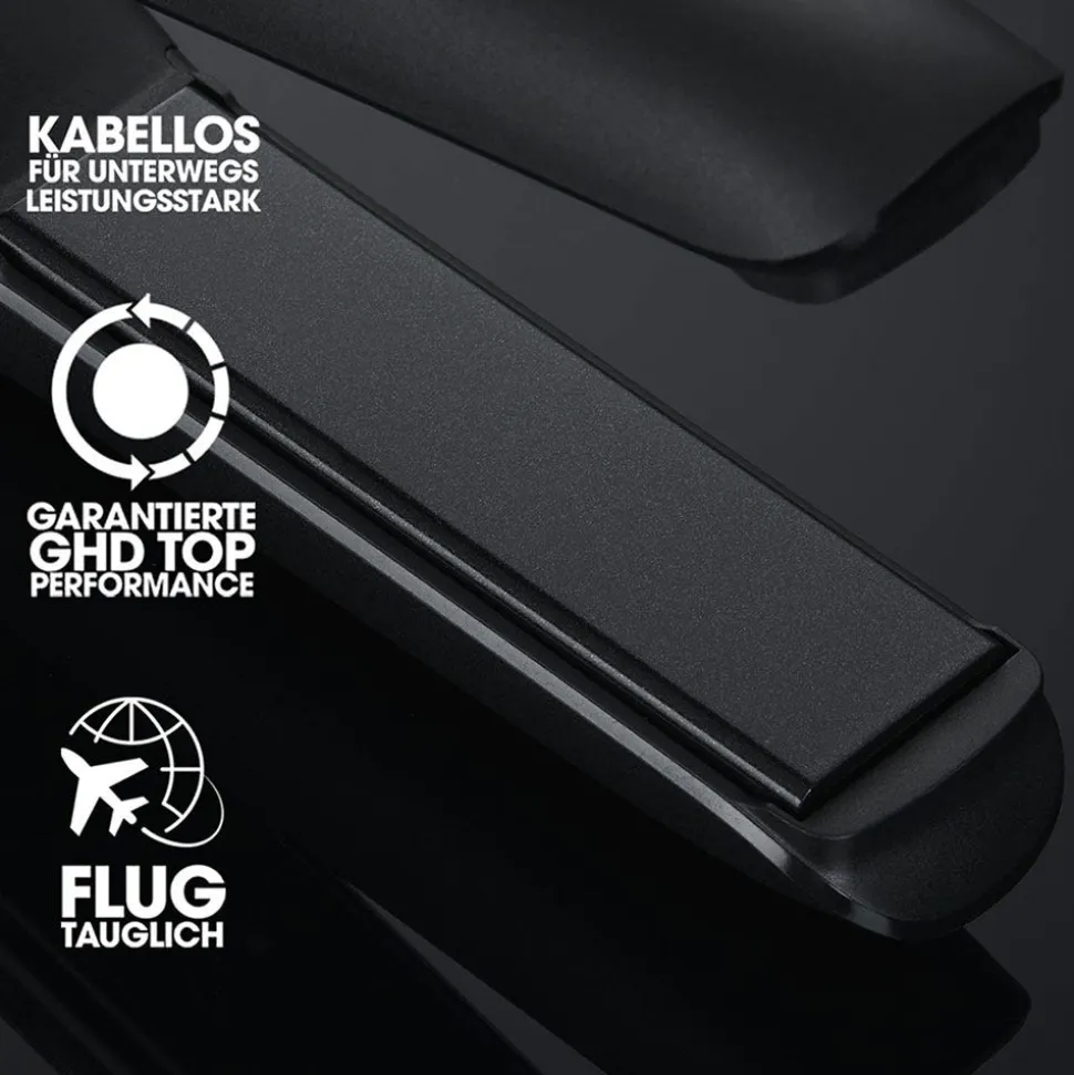 ghd unplugged kabelloses Glätteisen schwarz