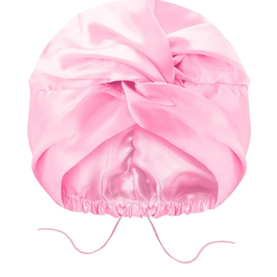 GLOV Double Layer Anti-Frizz Satin Hair Bonnet - Rose