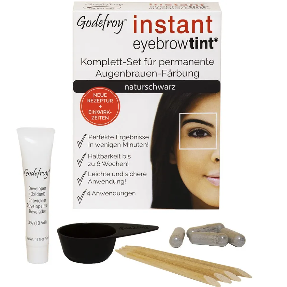 GODEFROY Instant Eyebrow Tint Naturschwarz
