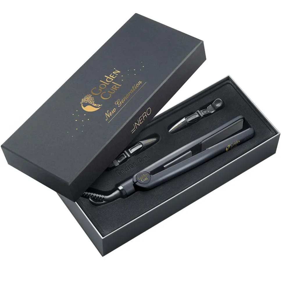 Golden Curl Tourmaline Glätteisen (IL Nero)