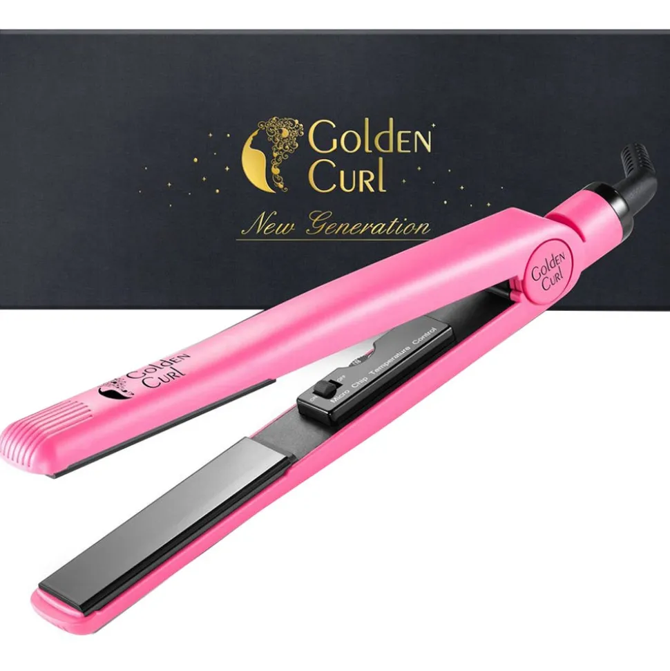 Golden Curl Tourmaline Glätteisen (Pink)