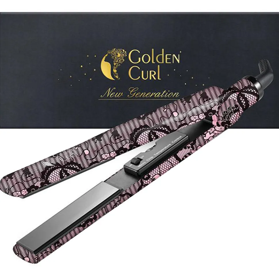 Golden Curl Tourmaline Glätteisen (Lace)