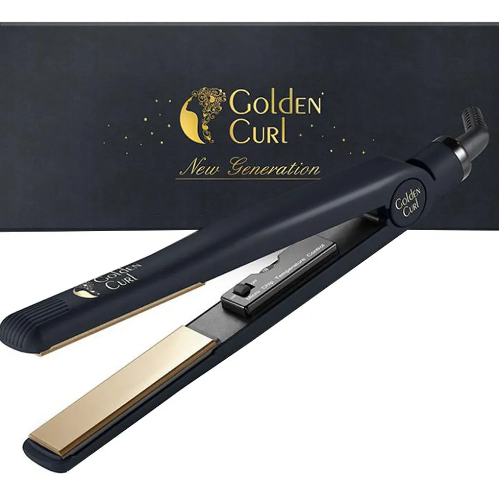 Golden Curl Tourmaline/Titanium Glätteisen (Gold)