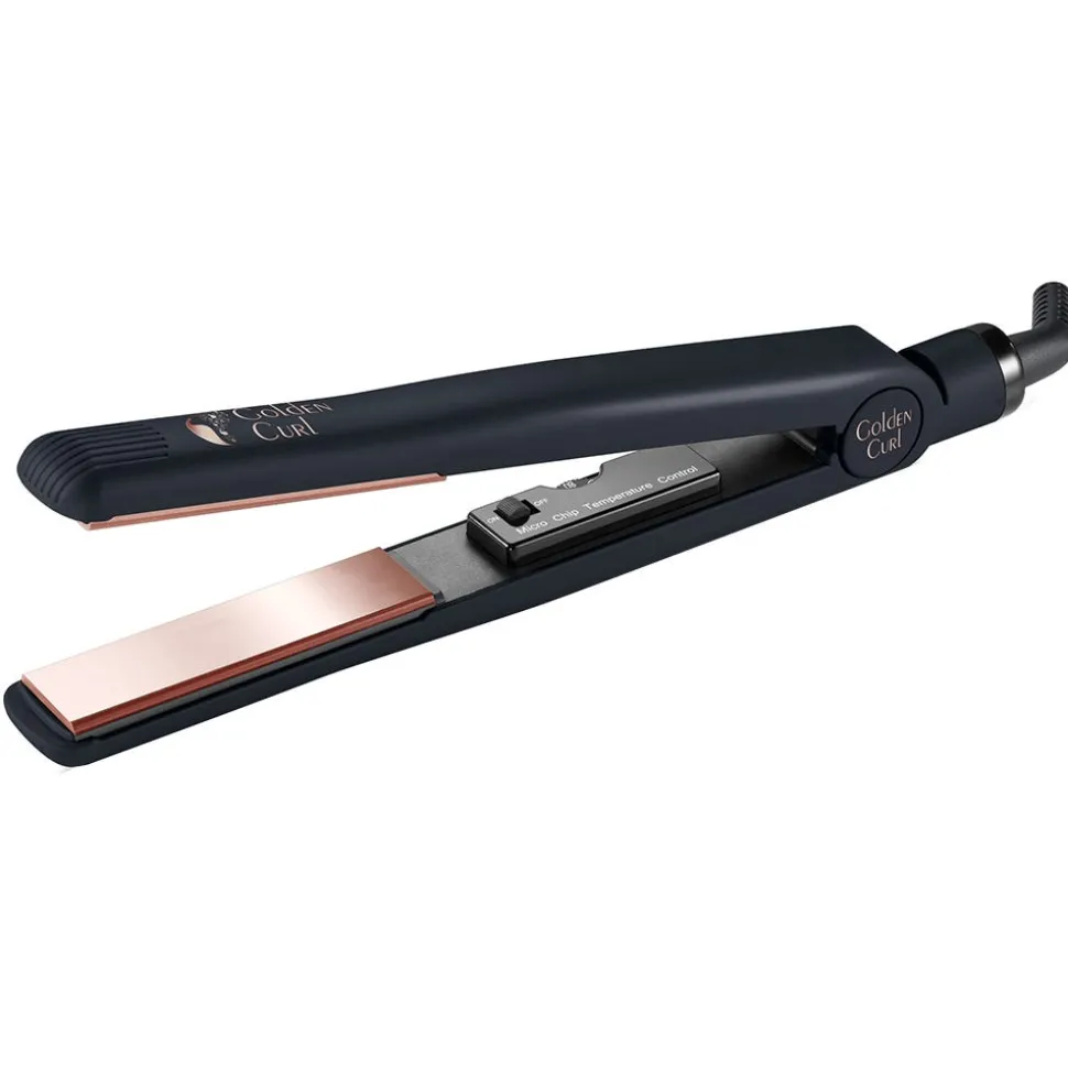 Golden Curl Tourmaline/Titanium Glätteisen (Rose Gold)