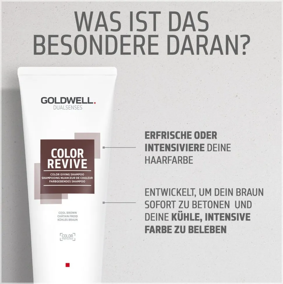 Goldwell Dualsenses Color Revive Shampoo Kühles Braun 250 ml