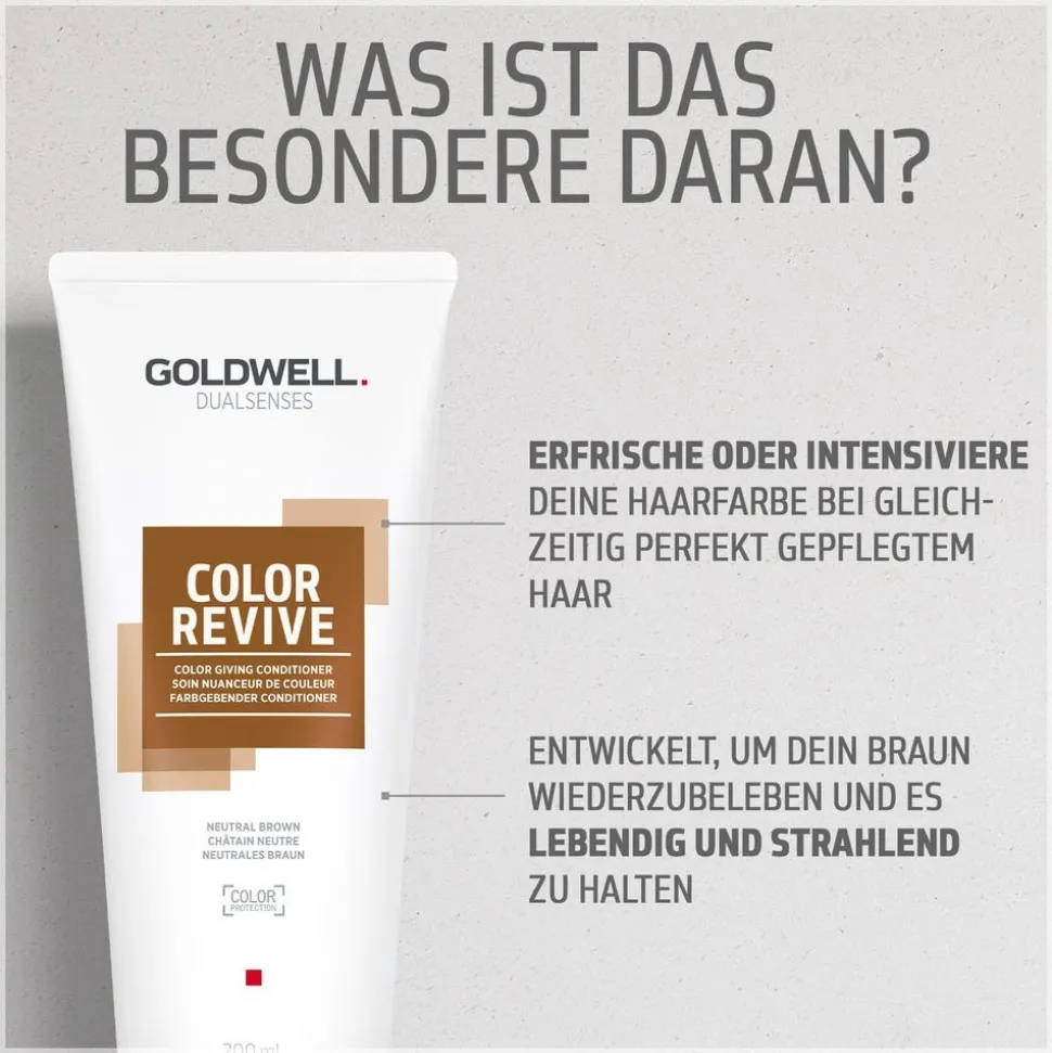 Goldwell Dualsenses Color Revive Conditioner Neutrales Braun 200 ml