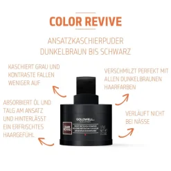 Goldwell Dualsenses Color Revive Ansatzpuder Dunkelbraun bis Schwarz 3,7 g