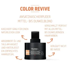 Goldwell Dualsenses Color Revive Ansatzpuder Mittel- bis Dunkelblond 3,7 g