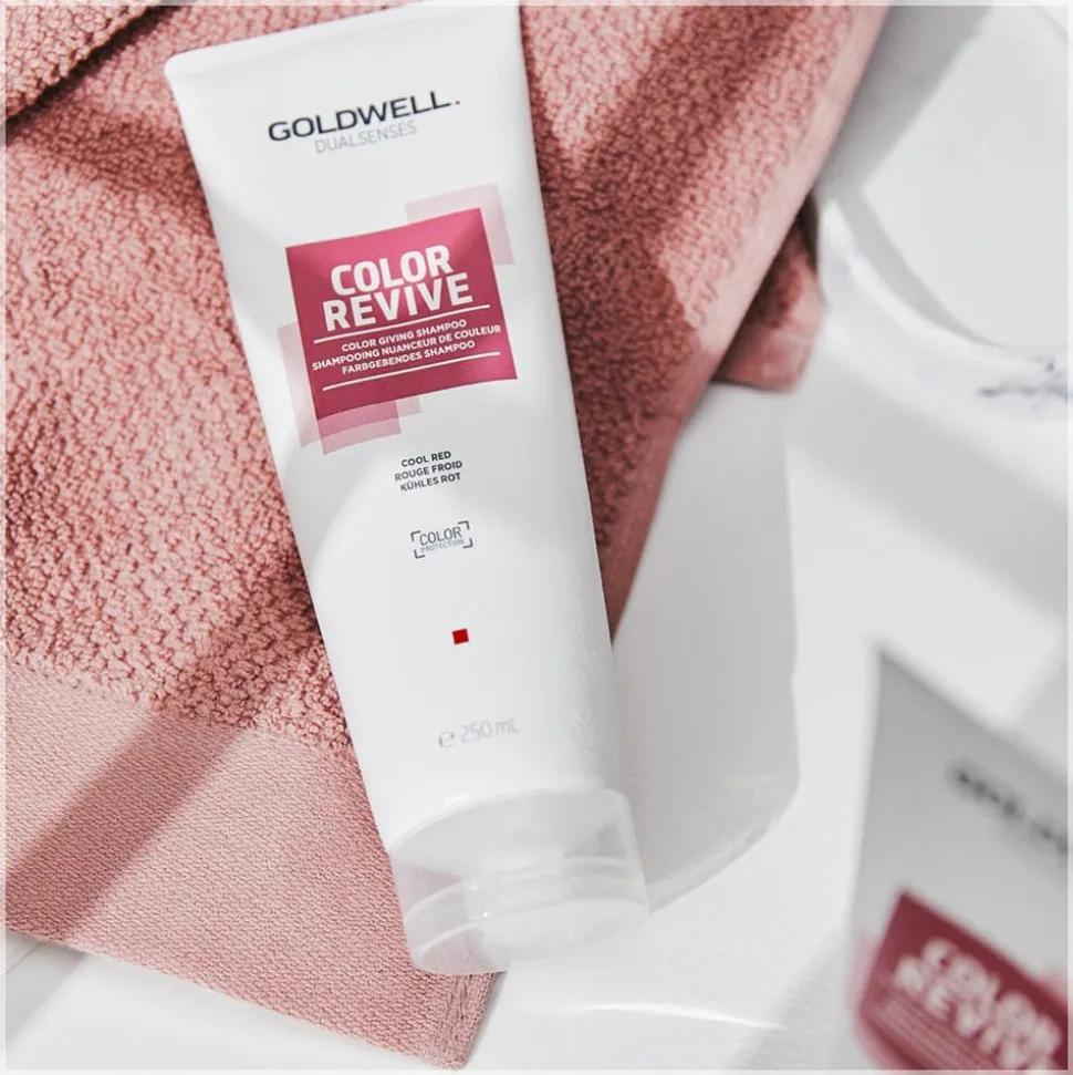 Goldwell Dualsenses Color Revive Shampoo Kühles Rot 250 ml