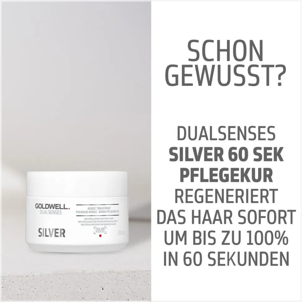 Goldwell Dualsenses Silver 60 Sek Pflegekur 200 ml