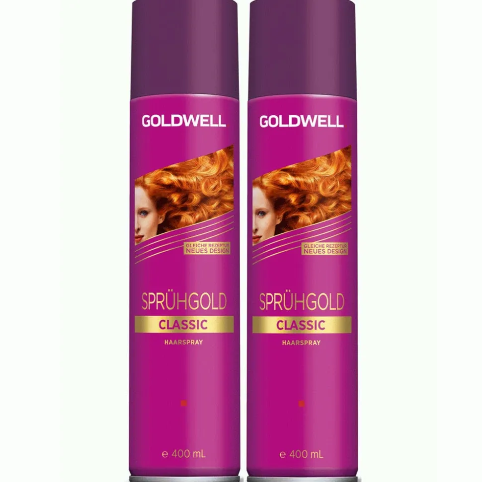 Goldwell Sprühgold Classic Haarspray Bundle 2 x 400 ml