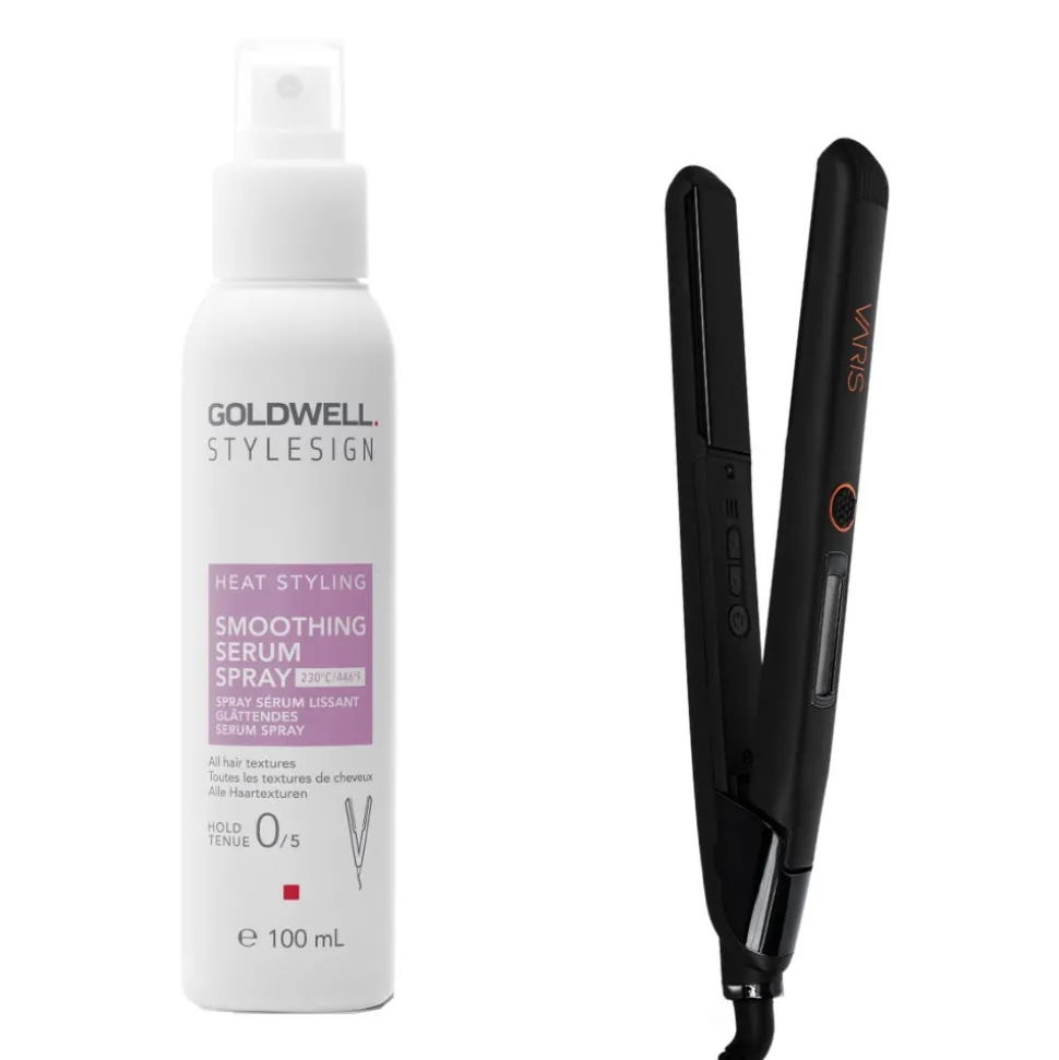 Goldwell Stylesign & VARIS Glättestyling Bundle