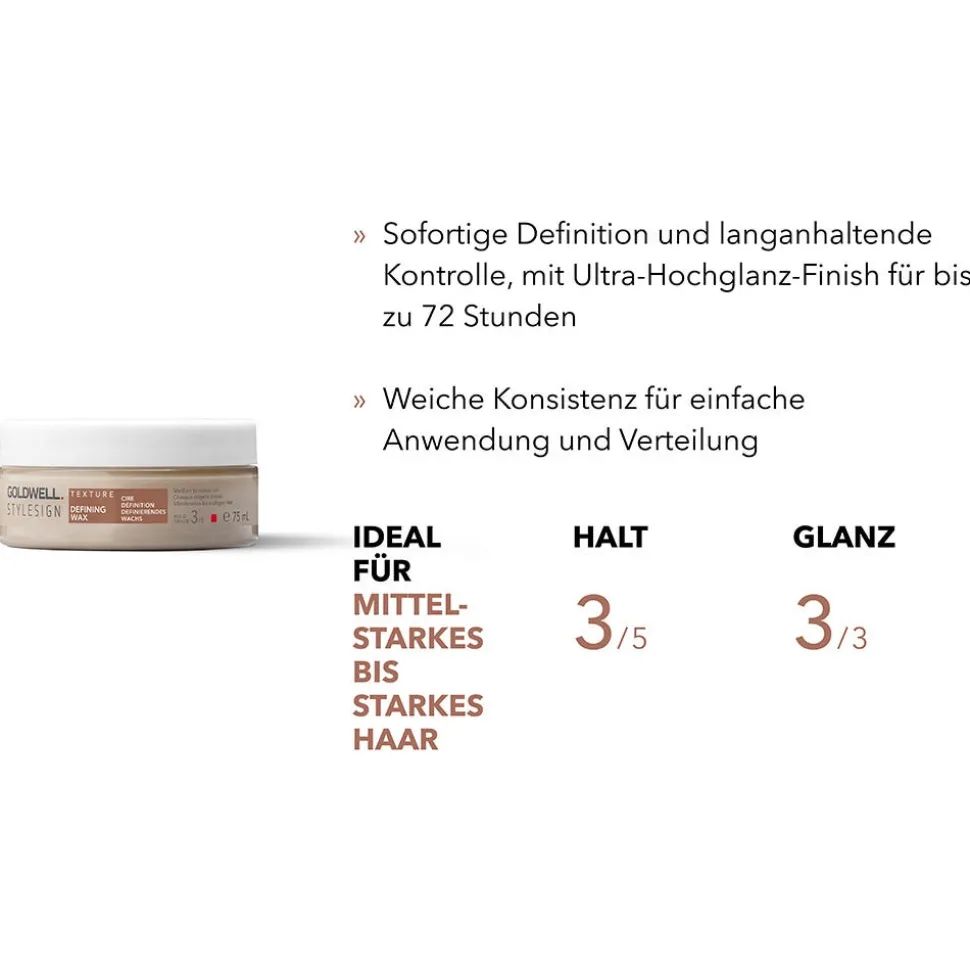 Goldwell Stylesign Texture Definierendes Wachs 75 ml